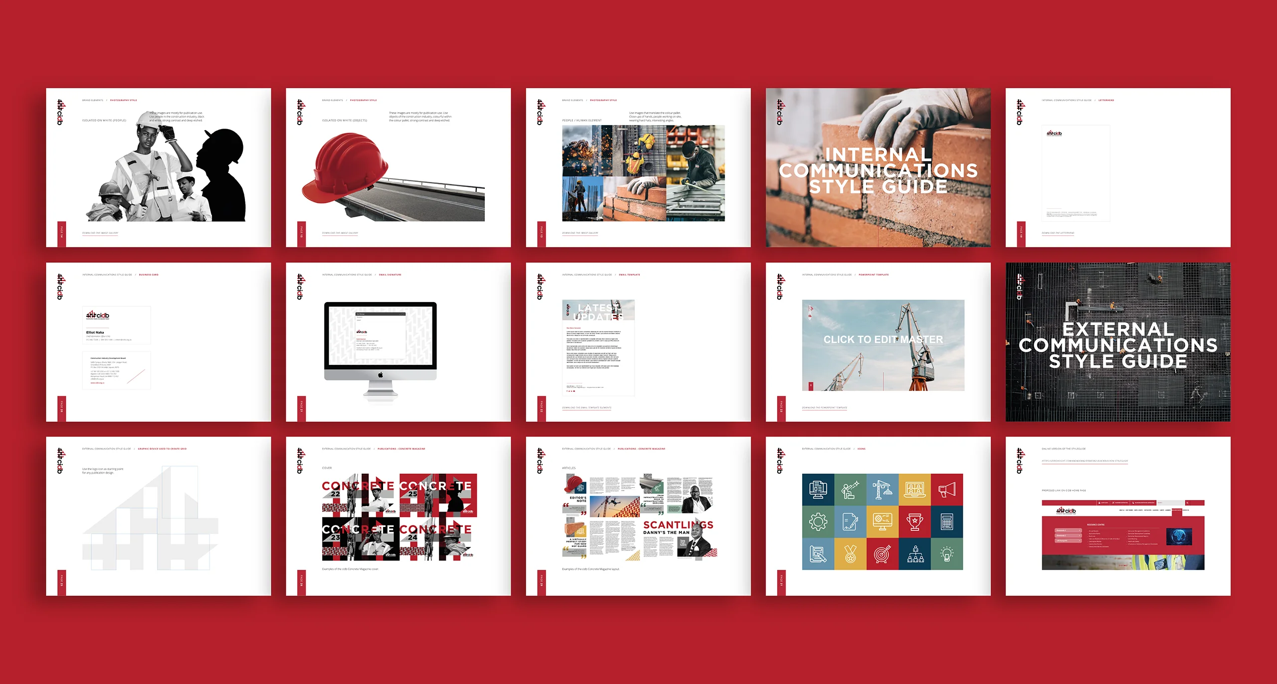 Imbue Design is delighted to present the corporate identity development for the Construction Industry Development Board (cidb)